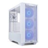 Lian Li Lancool III RGB Mid-Tower Computer Case Gaming CabinetI PC Cabinet- White| Support-EATX/ATX/Micro-ATX/Mini-ITX | Pre-Installed 3x140mm ARGB Front Fans and 1x140mm PWM Rear Fan-G99.LAN3RW.in - Image 4