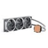 Cooler Master ML360P Silver Edition CPU Liquid Cooler - Support Intel & AMD CPU Socket TR4, AM5, AM4, AM3, LGA1700, 1200, 2066, 1151 | Low Profile Dual Chamber Pump | 360mm AIO | Integrated Fan Design(MLY-D36M-A18PA-R1) - Image 2