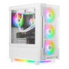 Gamdias Athena M6 ARGB (ATX) Mid Tower Cabinet (White)