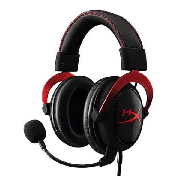 HyperX Cloud II Gaming Headset for PC, Xbox One, PS4 - Red (4P5M0AA)