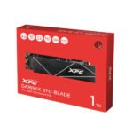 Adata XPG Gammix S70 Blade 1TB M.2 NVMe Gen4 Internal SSD(AGAMMIXS70B-1T-CS)