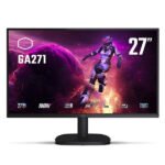 Cooler Master GA271 27 inch 2K Gaming Monitor – QHD (2560x1440) 100Hz, 1ms MPRT, VA Panel, Adaptive Sync, HDMI, DP, Black