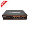 DIGISOL 4 Port PoE Fast Ethernet Unmanaged Switch with 2 Uplink Ports – DG-FS1006PF-B