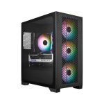 Cooler Master Elite 301 ARGB (M-ATX) Mini Tower Cabinet (Black)