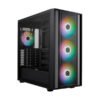Cooler Master MasterBox 600 ARGB (E-ATX) Mid Tower Cabinet (Black)