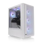 Thermaltake S200 TG ARGB Snow (ATX) Mid Tower Cabinet (White)