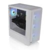 Thermaltake S200 TG ARGB Snow (ATX) Mid Tower Cabinet (White) - Image 3