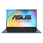 ASUS VivoBook 15,X1504ZA-NJ321WS,Intel Core i3-1215U 12th Gen, 15.6" (39.62 cms) FHD, Thin and Light Laptop (8GB/512GB SSD/Windows 11/Office 2021/Backlit KB/Quiet Blue/1.7 kg)