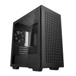 DeepCool CH370 (M-ATX) Mini Tower Cabinet (Black),(R-CH370-BKNAM1-G-1)