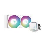 DeepCool Gammaxx LE520 White ARGB 240mm CPU Liquid Cooler,(R-LE520-WHAMMN-G-1)