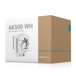 Deepcool AK500 White 120mm CPU Air Cooler,(R-AK500-WHNNMT-G)