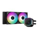 Deepcool Gammaxx LE520 ARGB 240mm CPU Liquid Cooler (Black),(R-LE520-BKAMMN-G-1)