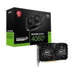 MSI RTX 4060Ti Ventus 2X Black OC 16GB Graphics Card,(RTX-4060-TI-VENTUS-2X-BLACK-16G-OC)