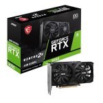 MSI RTX 3050 Ventus 2X OC 6GB Graphics Card,(RTX-3050-VENTUS-2X-6G-OC)