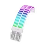 Ant Esports Neon Glow 8PIN x 2 ARGB Extension Cable (White)