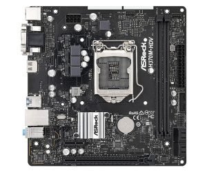Asrock H370M-HDV/M.2 Micro ATX Motherboard ( Intel Socket LGA1151, Supports 9th and 8th Gen Intel Core CPU, 2 x DDR4 RAM Slots, Max 64GB RAM - Image 2
