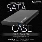 Coconut HDD USB 3.0 Sata Casing cover Sc09
