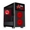 Ant Esports ICE Digital C3 Mid Tower Gaming Cabinet Black (ICE-DIGITAL-C3-BLACK)