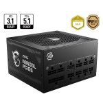MSI MPG A850GL PCIE5 80 Plus Gold 850Watt Certified, Fully Modular SMPS Power Supply