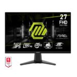MSI MAG 275F 27 Inch,180Hz,115%sRGB,Eye-careU,Dual HDMI,Display Port,Bezel-less,Eyesafe,VESA MediaSync, Brightness Intelligence,Low Blue Light+, VESA Wall mountable(Black) Gaming Monitor