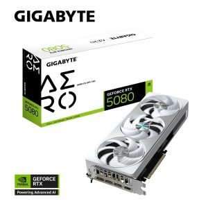 GigabyteGeForce RTX™ 5080 AERO OC SFF 16GB GRAPHICS CARD(GV-N5080AERO OC-16GD)