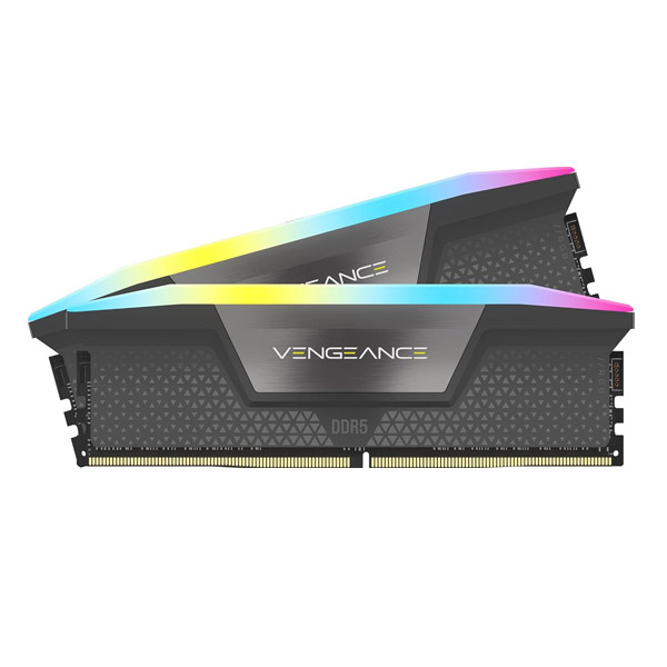 CORSAIR Vengeance RGB DDR5 RAM 64GB 2x32GB 6000MHz 6