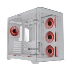 Dawg Y 820 ARGB ATX Mid Tower White Case/Cabinet