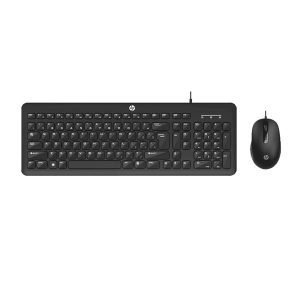 HP KM160 Wired Mouse and Keyboard Combo,(99Y13AA#ACJ)