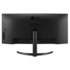 LG Electronics 34Wq60C Curved Ultrawide Monitor, 34 Inch (86.7 Cm) IPS Qhd, Multitasking with Ease, Color Calibrated - Display Port, Hdmi X 2, Black Color - Image 3