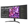 LG Electronics 34Wq60C Curved Ultrawide Monitor, 34 Inch (86.7 Cm) IPS Qhd, Multitasking with Ease, Color Calibrated - Display Port, Hdmi X 2, Black Color - Image 4