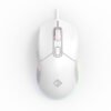 Cosmic Byte Firestorm RGB Wired Gaming Mouse white with PTFE feet
