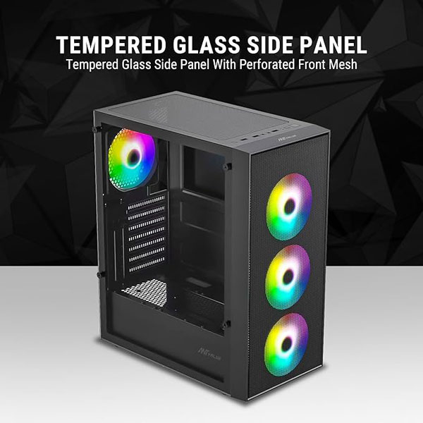 Ant Value VM40 ATX Mid Tower Cabinet Black