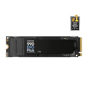 SAMSUNG 990 EVO Plus 1TB M.2 NVMe Gen5 SSD(MZV9S1T0BW)