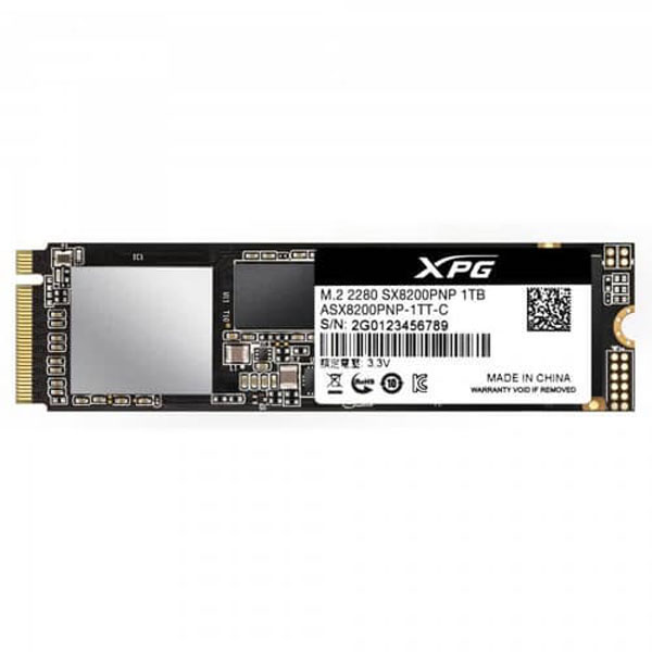 Adata XPG SX8200 Pro 1TB M.2 NVMe Gen3 SSD(ASX8200PNP-1TT-C)