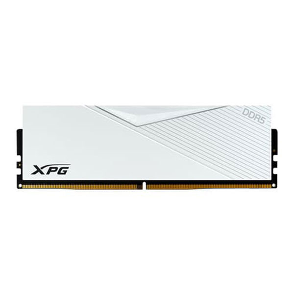 Adata XPG Lancer 32GB (32GBx1) DDR5 5600MHz Desktop Ram (White)(AX5U5600C3632G-CLAWH)