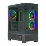 Ant Esports Crystal X3 LCD ARGB ATX Mid Tower Gaming Cabinet