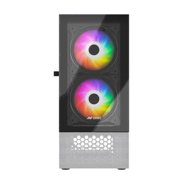 Ant Esports Pepper 5F ARGB (ATX) Mid Tower Gaming Cabinet (Black)