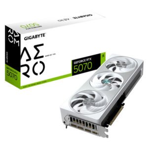 Gigabyte GeForce RTX™ 5070 AERO OC 12G GRAPHICS CARD(GV-N5070AERO OC-12GD)