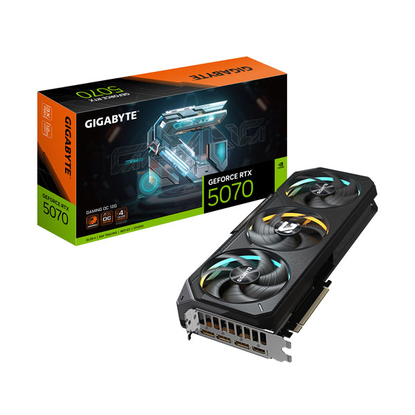 Gigabyte GeForce RTX™ 5070 GAMING OC 12G(GV-N5070GAMING OC-12GD)