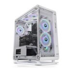 Core P6 Tempered Glass Snow Mid Tower Chassis cabinet(CA-1V2-00M6WN-00)