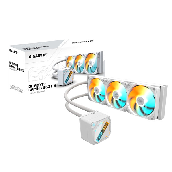 GIGABYTE GAMING 360 ICE ARGB 360mm CPU Liquid Cooler