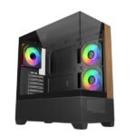 Cooler Master Elite 690 Wood ARGB ATX Mid Tower Case/Cabinet