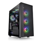 Thermaltake H570 TG ARGB Snow Mid Tower Chassis(CA-1T9-00M1WN-01)