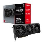 ASUS Prime RX 9060 XT OC Edition 16GB GDDR6 Graphics Card (PRIME-RX9060XT-O16G)