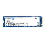 Kingston NV3 4TB M.2 2280 NVMe Internal SSD | PCIe 4.0 Gen 4x4 | Up to 6000 MB/s | SNV3S/4000G