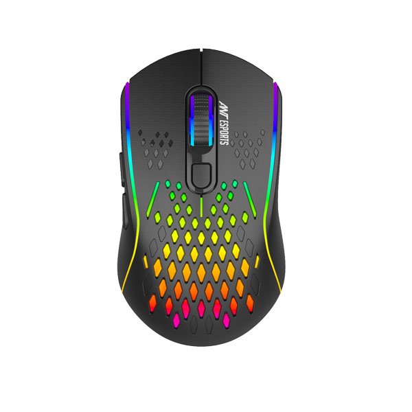 Ant Esports GM700 4800DPI RGB Wireless Gaming Mouse Black