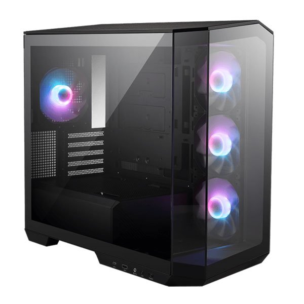 MSI MAG PANO M100R PZ ARGB (M-ATX) Mid Tower Cabinet (Black)