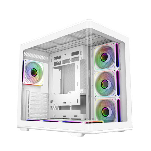Cooler Master Elite 600 ARGB White ATX Mid Tower Case,(E600-WGNN-S02)