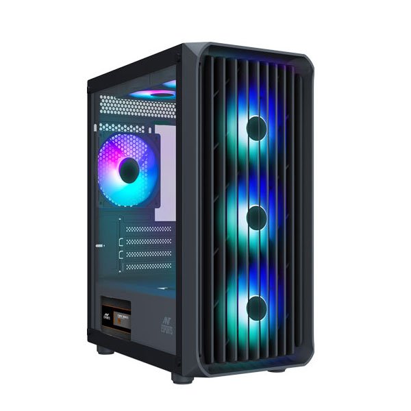 Ant Esports 205 Mini 6F ARGB Black M-ATX Cabinet