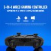 Ant Esports GP165 Wired Controller with Hall Effect Magnetic Triggers for PC/PS3/Android (Black/Grey) - Image 7